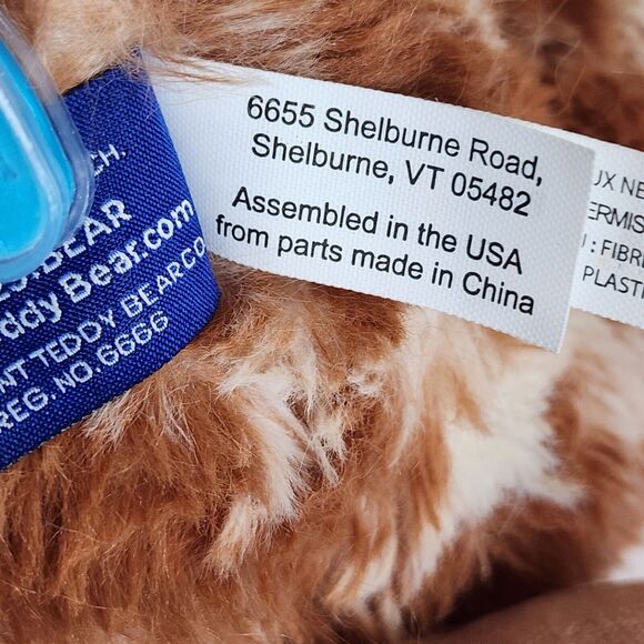 Vermont Teddy Bear Giraffe Cuddly Soft Plush Stuffed Animal NEW - Picture 10 of 12